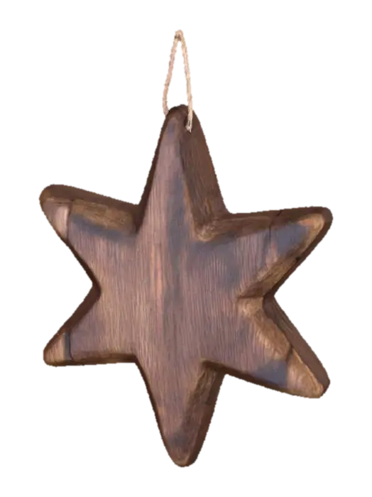 3D model for Wooden Star Ornament, #Christmas2025#