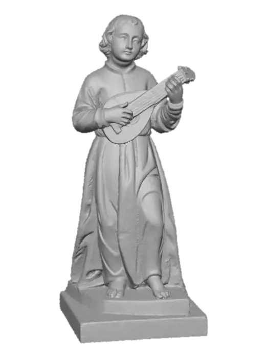 3D model for Musical Angel Sculpture, #Christmas2025#