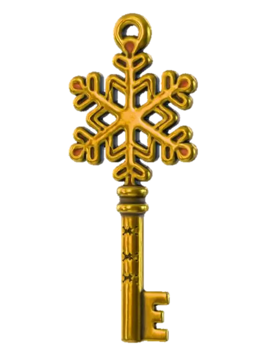 3D model for Snowflake Key, #Christmas2025#