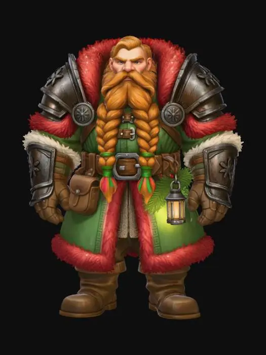 3D model for Winter Dwarf Explorer, #Christmas2025#