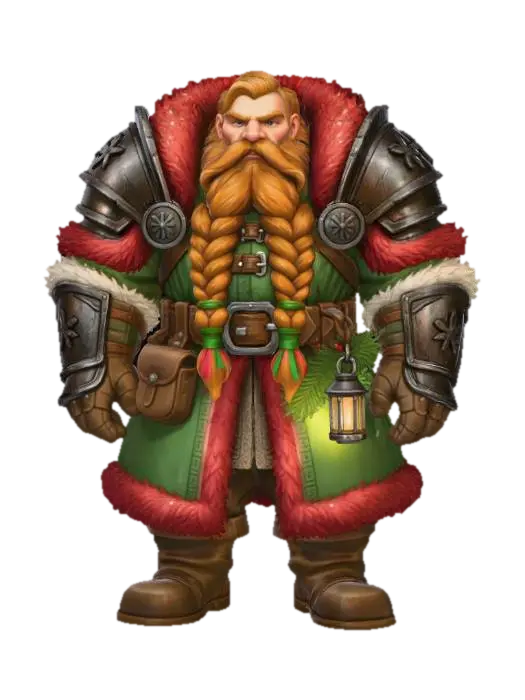 3D model for Winter Dwarf Explorer, #Christmas2025#