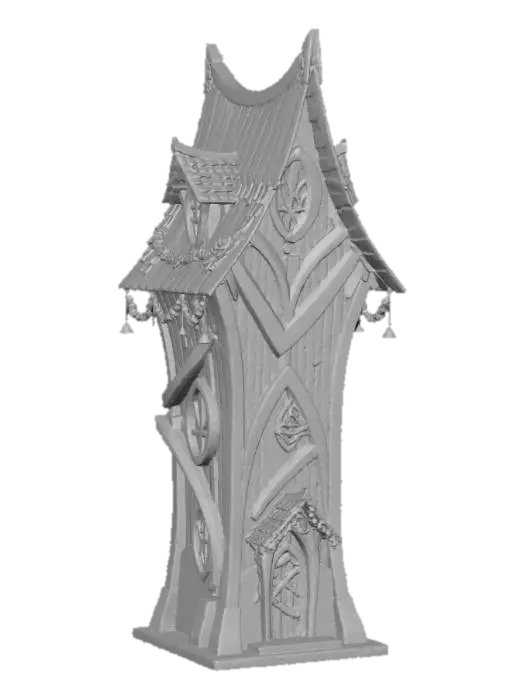 3D model for Whimsical Towerhouse, #Christmas2025#