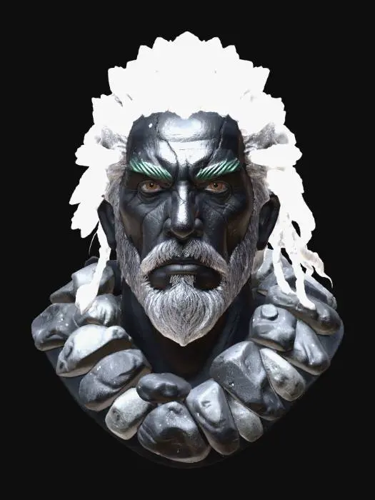 3D model for Frostbound Sage