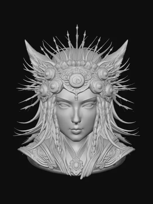 3D model for Crimson Crown of the Phoenix