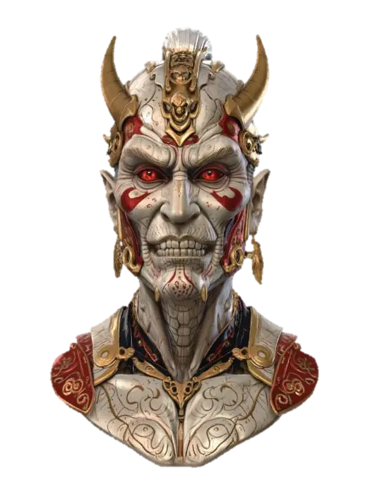 3D model for Crimson Oni