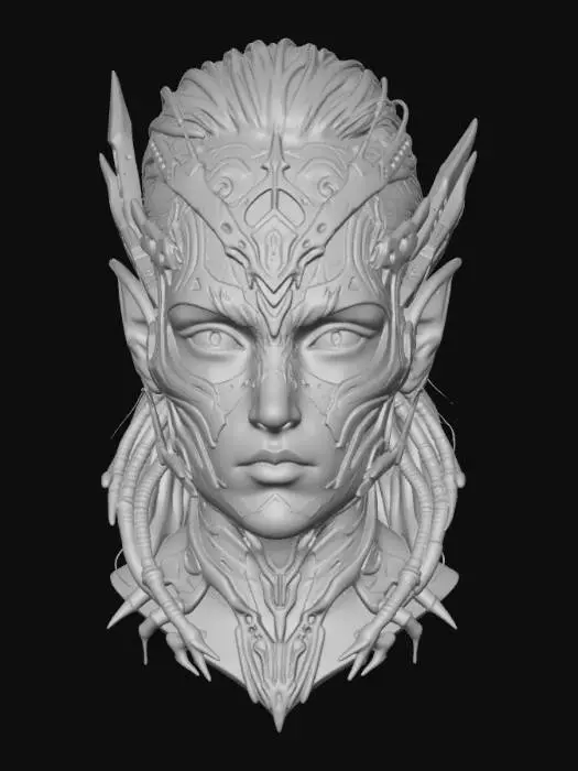 3D model for Emberbound Enchantress