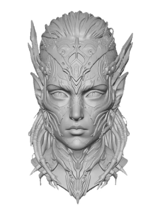 3D model for Emberbound Enchantress
