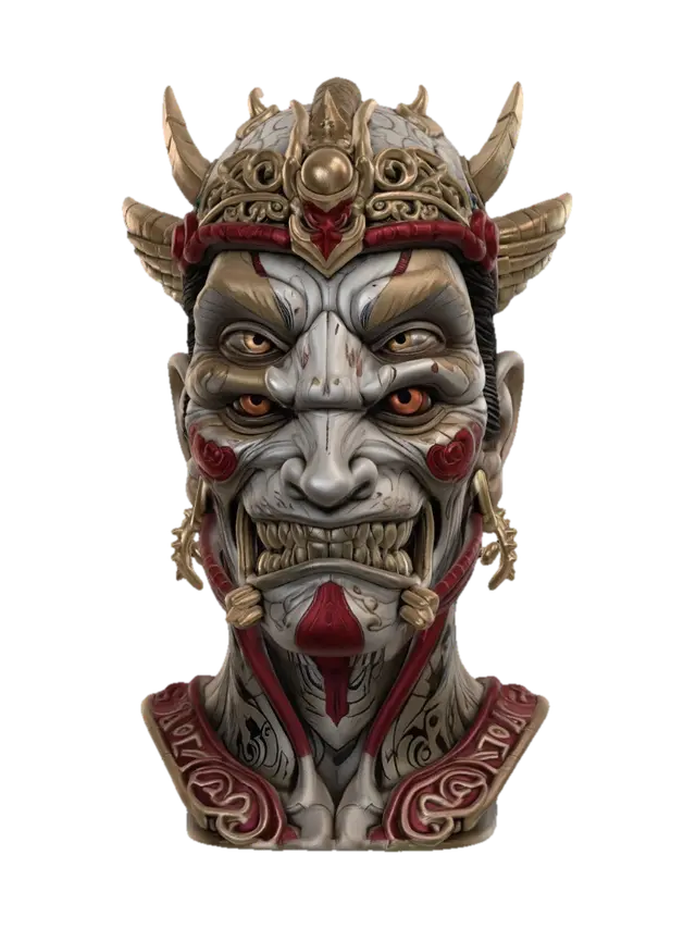 3D model for Crowned Demon King