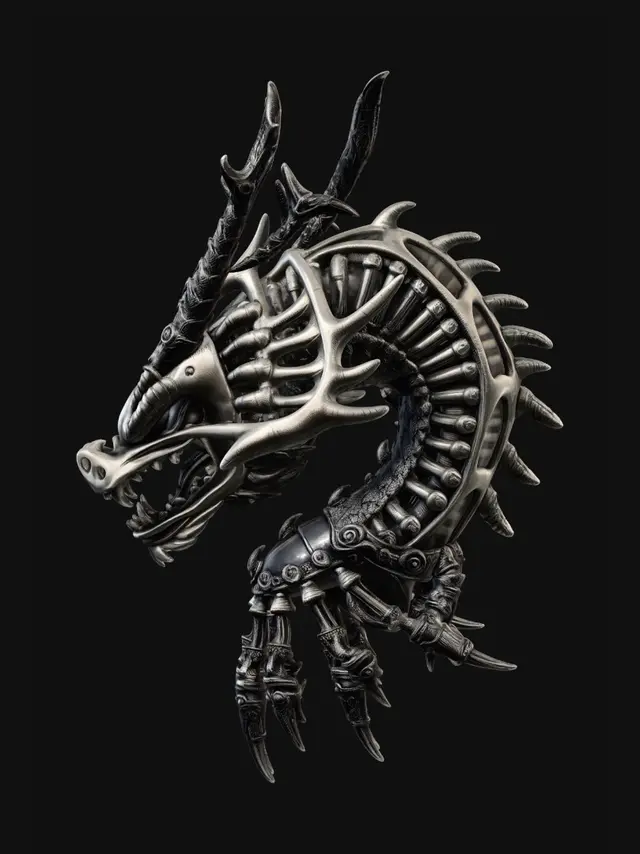 3D model for Ossified Wyrm