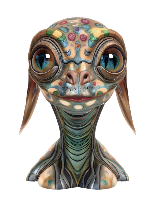 3D model for Kaleidoscopic Gaze