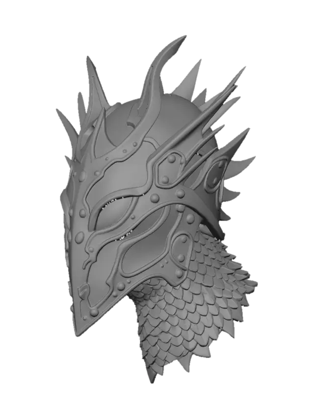 3D model for Prismatic Dragon Helm