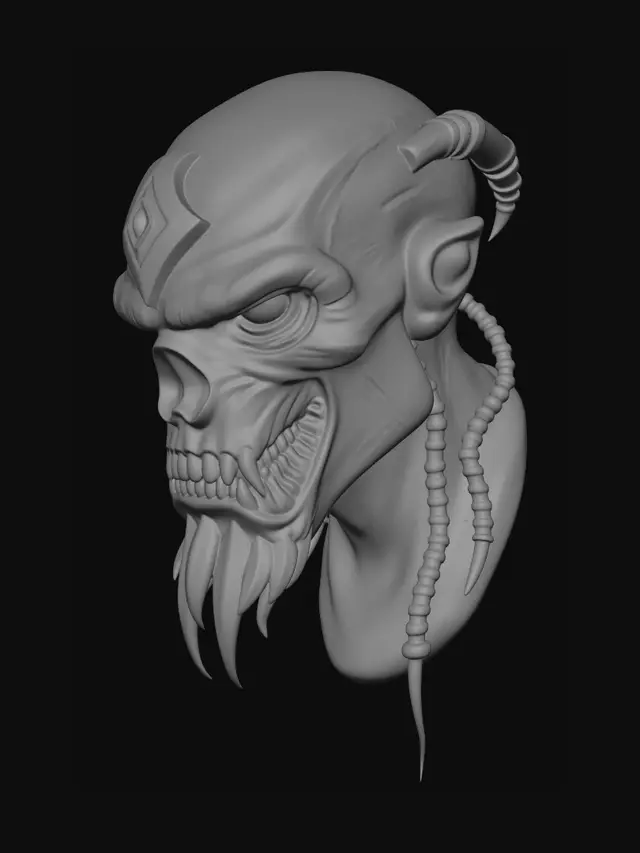3D model for Iron Skull Warden