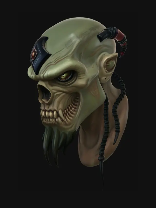 3D model for Iron Skull Warden