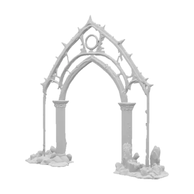 3D model for Golden Ruins, #arch#