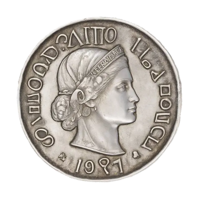 Swiss Coin 1927 - Money 3D model, vytvořený pomocí AI