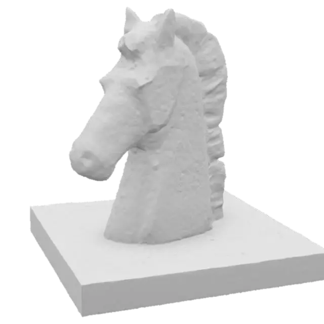 3D model for Terracotta Horse Head