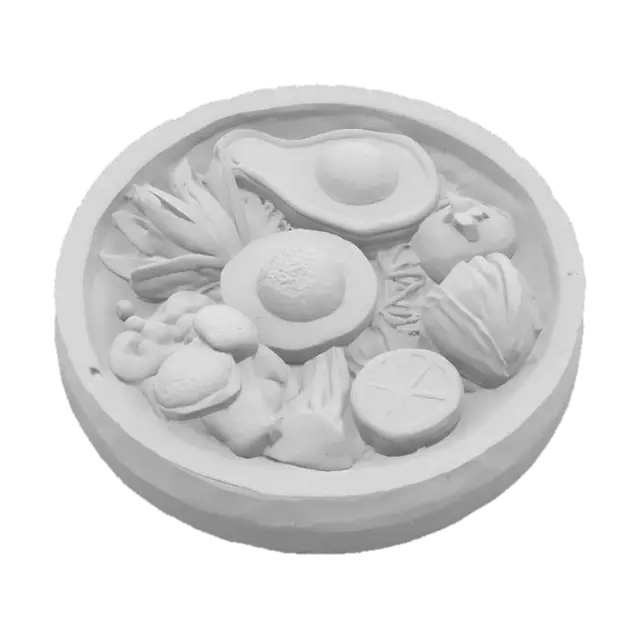 3D model for Colorful Brunch Palette, #SketchTo3D#