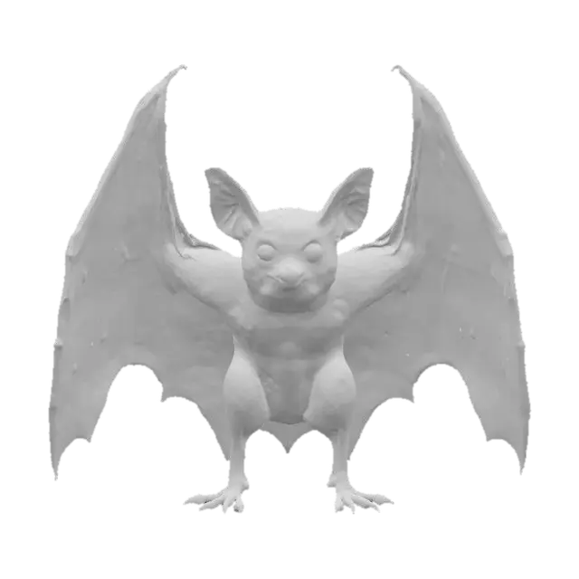 3D model for Fluffy Bat Warrior