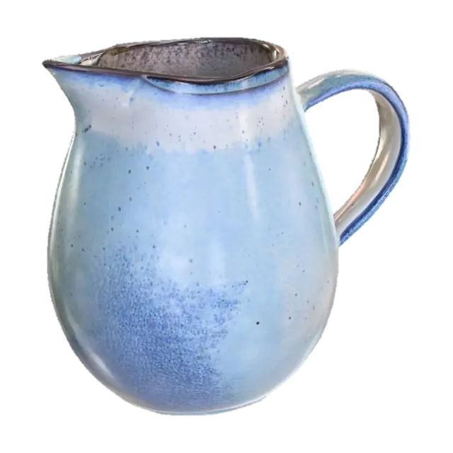 3D model for Blue Ceramic Pitcher