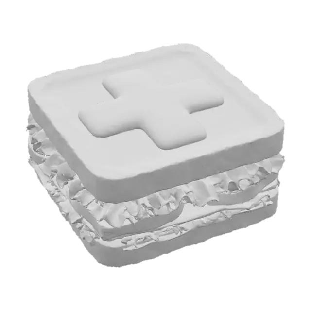 3D model for First Aid Sandwich, #food#