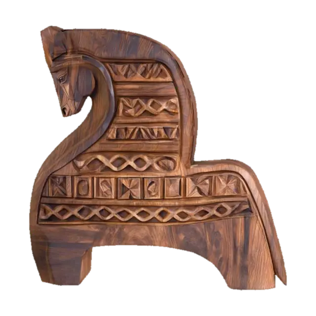 3D model for Carved Equine Elegance