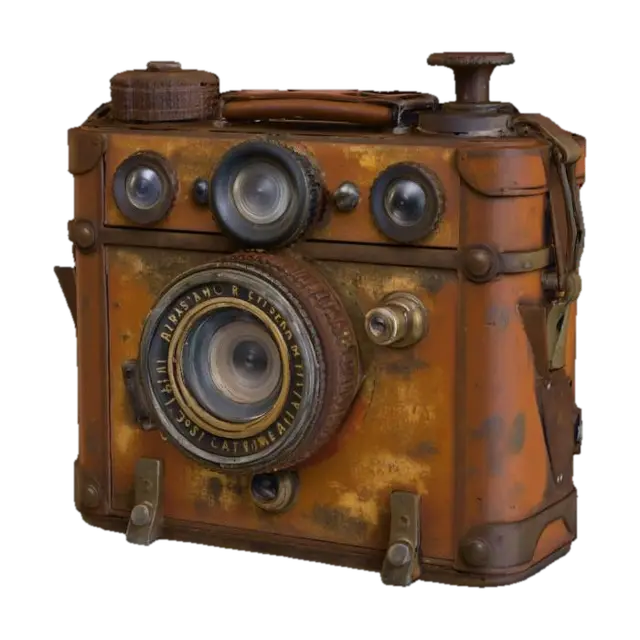 3D model for Vintage Lens Relic