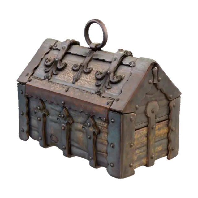 3D model for Ancient Metal Chest