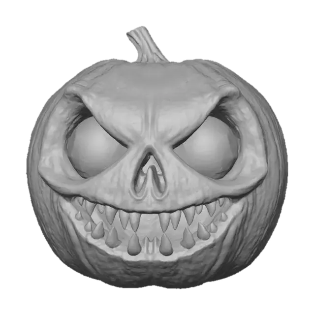3D model for Menacing Pumpkin in the Rain, #Halloween2025#