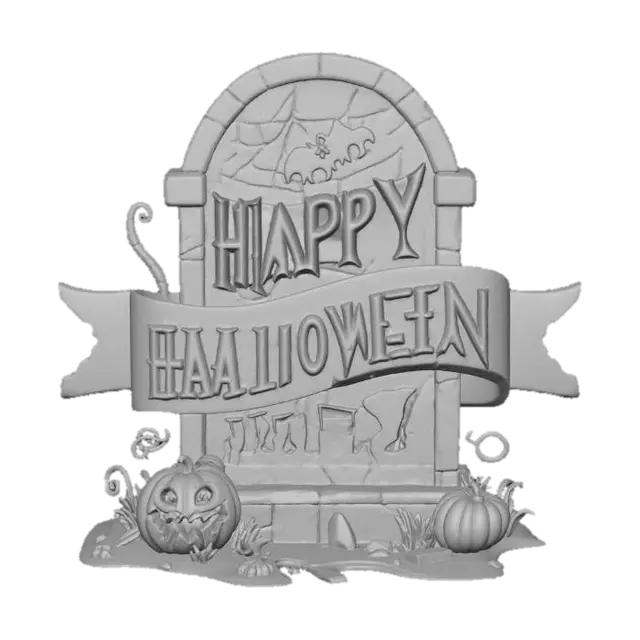 3D model for Halloween Gravestone Celebration, #Halloween2025#