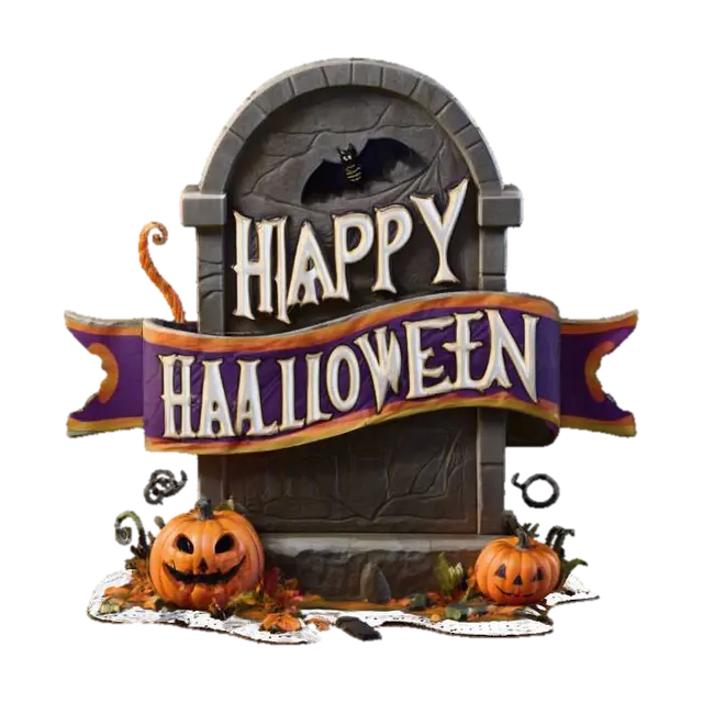 3D model for Halloween Gravestone Celebration, #Halloween2025#