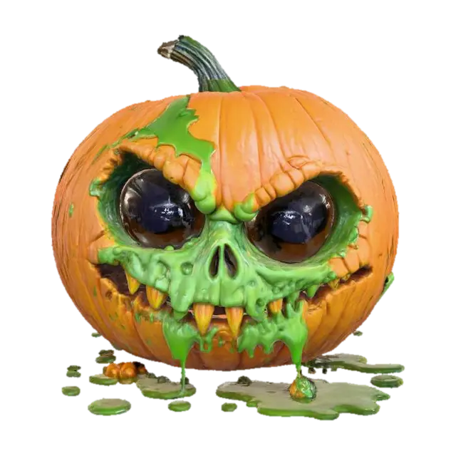3D model for Grinning Gourd Ghoul, #Halloween2025#