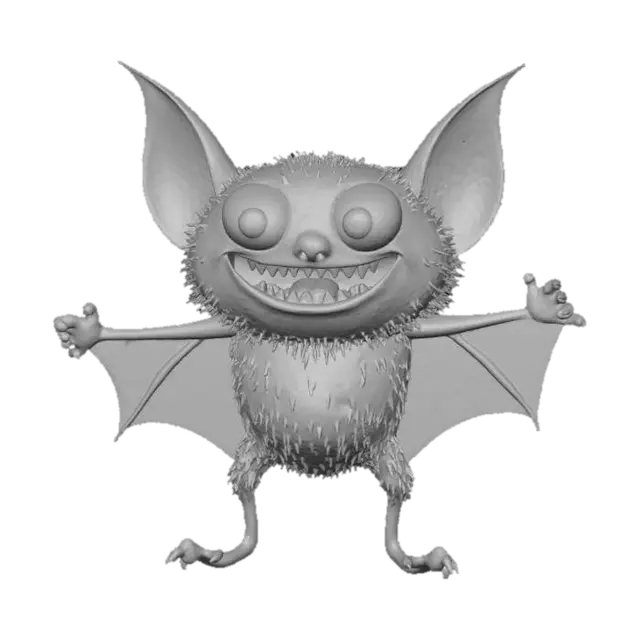 3D model for Batty Smiles, #Halloween2025#