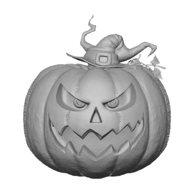 3D model for Wicked Pumpkin Sorcerer, #Halloween2025#