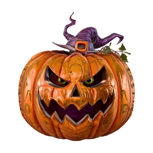 3D model for Wicked Pumpkin Sorcerer, #Halloween2025#
