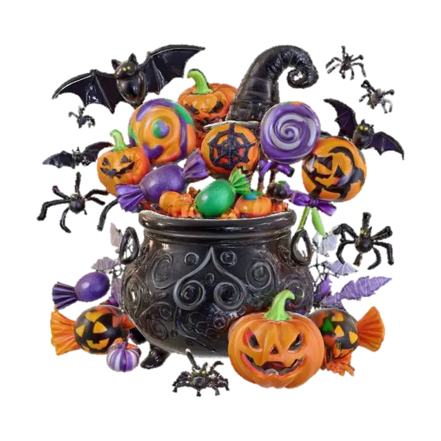 3D model for Halloween Cauldron Delight, #Halloween2025#