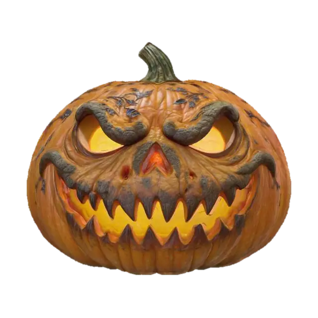 3D model for Fiery Grin, #Halloween2025#
