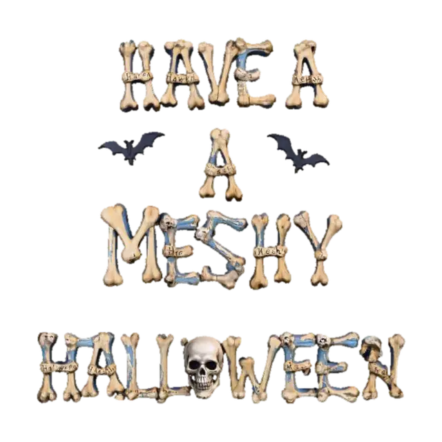 3D model for Bone-Chilling Halloween Greetings, #Halloween2025#