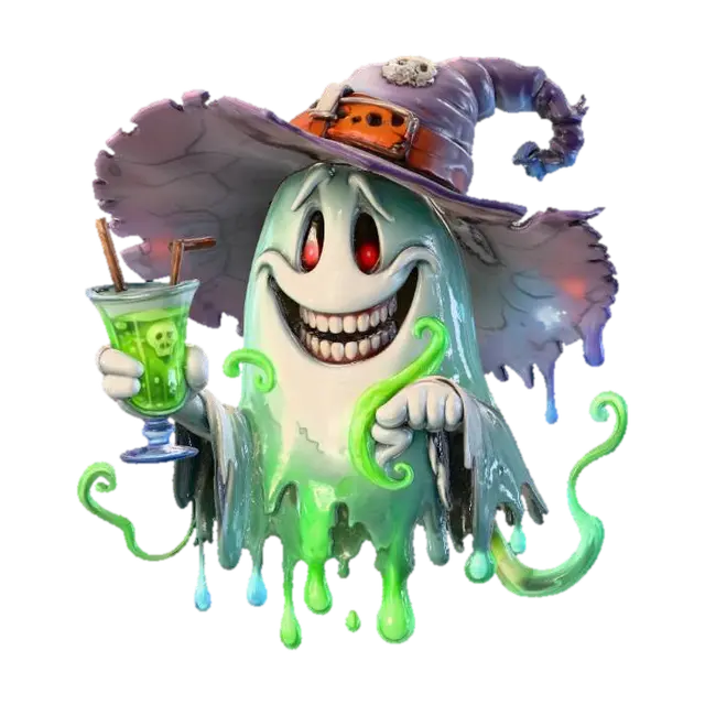 3D model for Spooky Spirit Sipper, #Halloween2025#