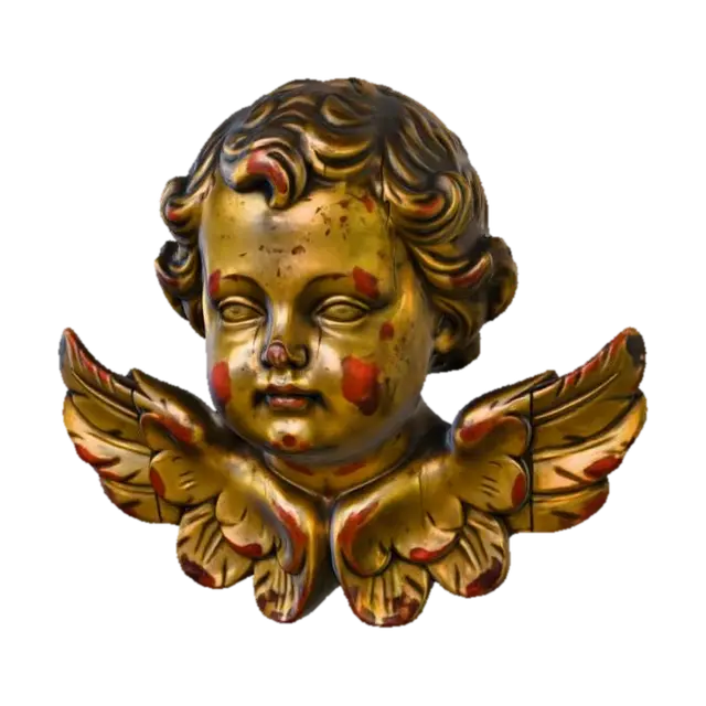 3D model for Golden Cherub Bust, #Christmas2025#