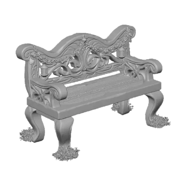 3D model for Enchanted Winter Bench, #Christmas2025#