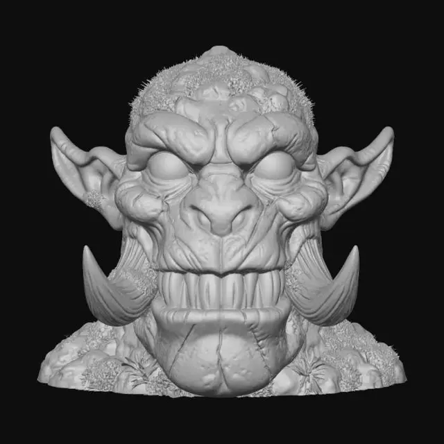 3D model for Mossclad Ogre