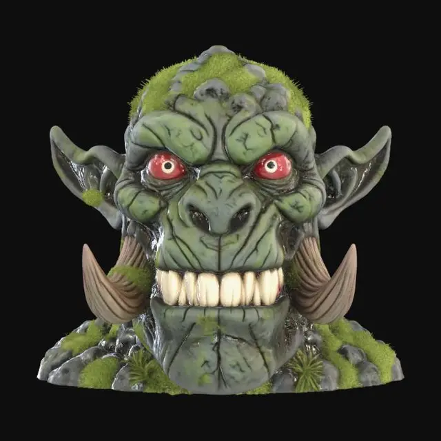 3D model for Mossclad Ogre