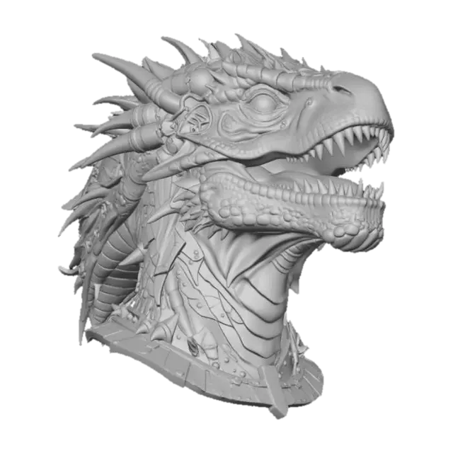 3D model for Clockwork Dragon