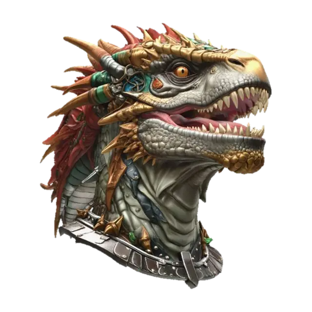 3D model for Clockwork Dragon