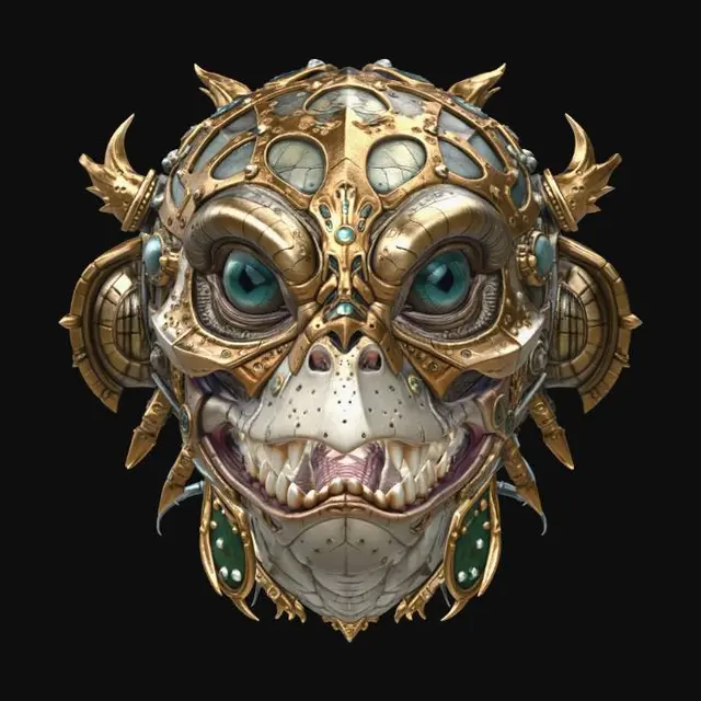 3D model for Clockwork Dragon
