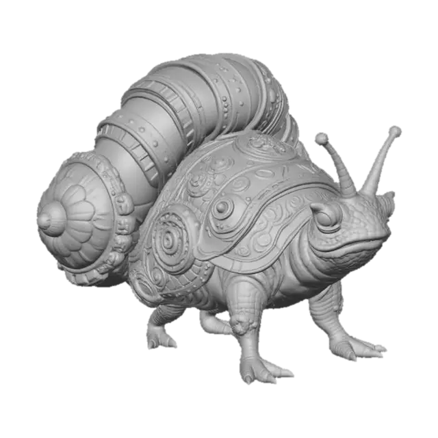 3D model for Clockwork Snail