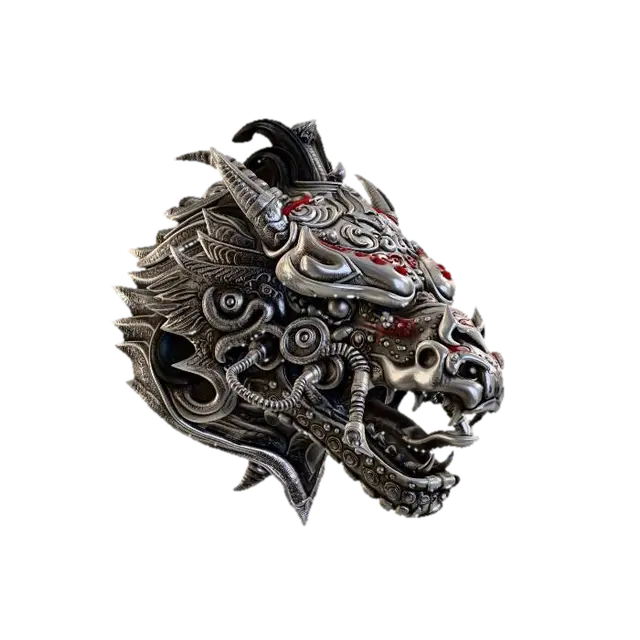 3D model for Iron Wyrm Mask