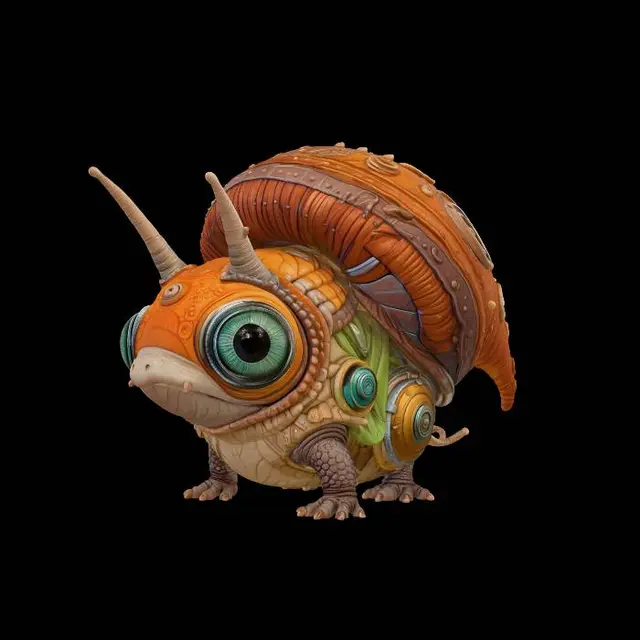 3D model for Clockwork Gastropod