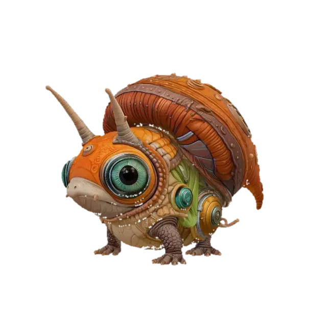 3D model for Clockwork Gastropod