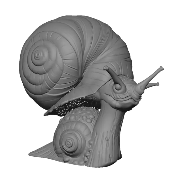 3D model for Spiral Guardian in the Garden